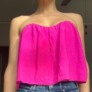 Strapless silk top Jennifer hope size 0